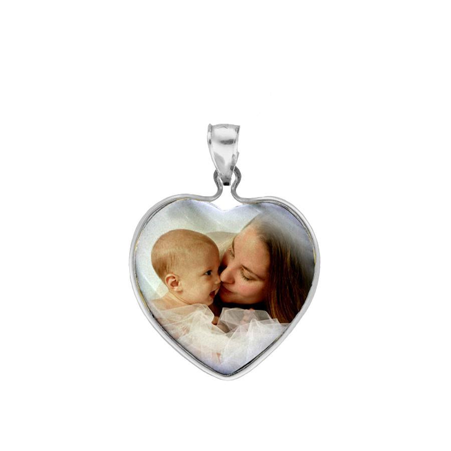 Mother of Pearl Photo Pendant