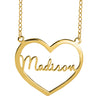 HEART NAMEPLATE NECKLACE