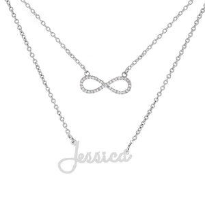 "Jessica" Necklace with Motif