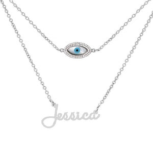 "Jessica" Necklace with Motif