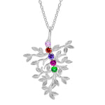 Family Birthstones Tree Necklace