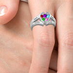 Engraved Names Family Ring