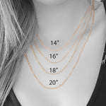 Script Name Necklace "Carrie"