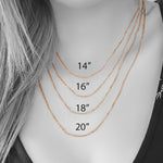 Royal Couple Name Necklace