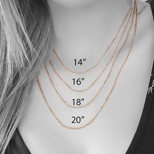 Royal Couple Name Necklace