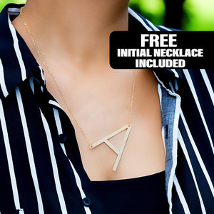 Name Necklace of your Choice with FREE Initial Necklace!