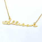 Name Necklace of your Choice with FREE Initial Necklace!