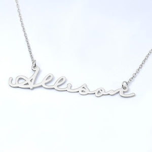 Name Necklace of your Choice with FREE Initial Necklace!