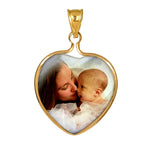 Mother of Pearl Photo Pendant