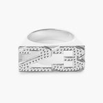 DOUBLE LETTER/NUMBER BLOCK RING