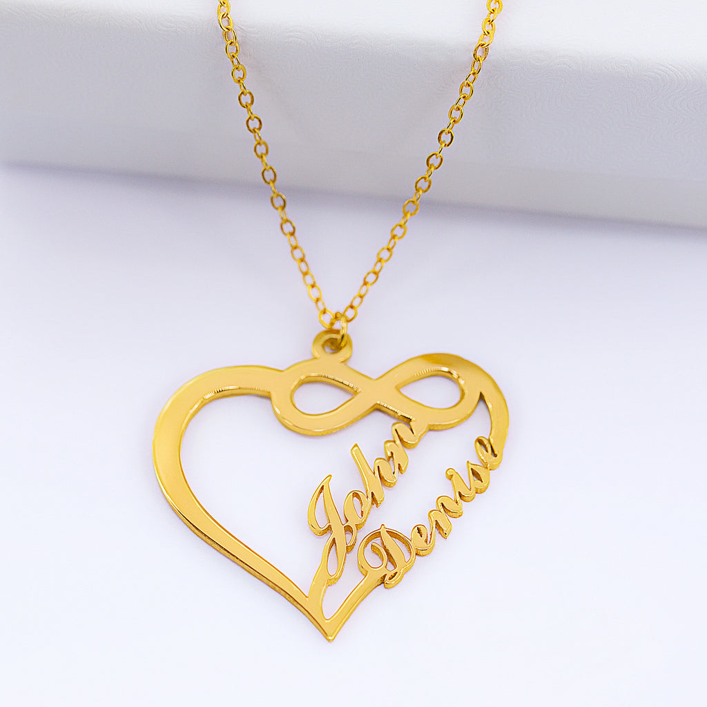 Infinite Love Name Necklace