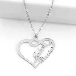 Infinite Love Name Necklace