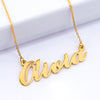 Bold Script Name Necklace