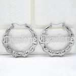 2.25" Old English Bamboo Earrings