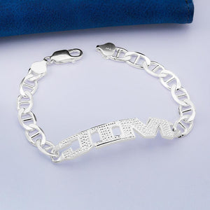 Men's Personalized Name Bracelet "DON"