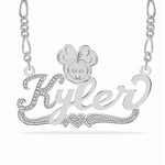 Minnie Mouse Design Single Name Plate