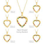 Heart-Shaped Family Pendant