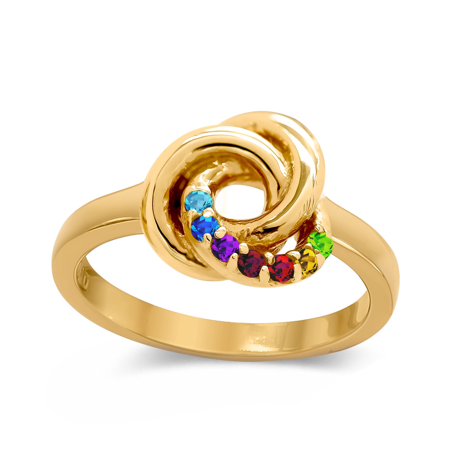 Knot Birthstones Ring