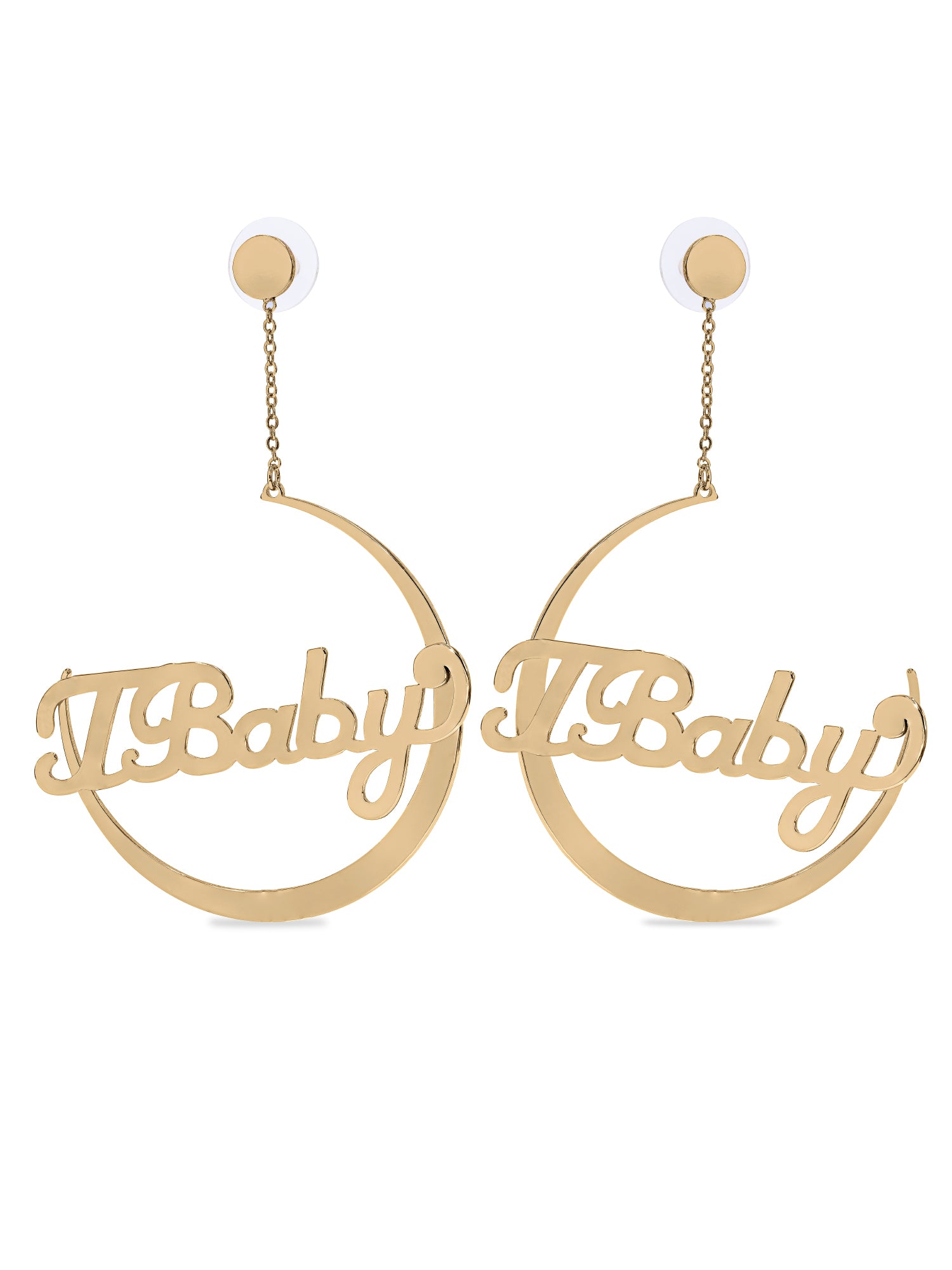 Personalized Script Name Earrings