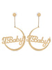 Personalized Script Name Earrings