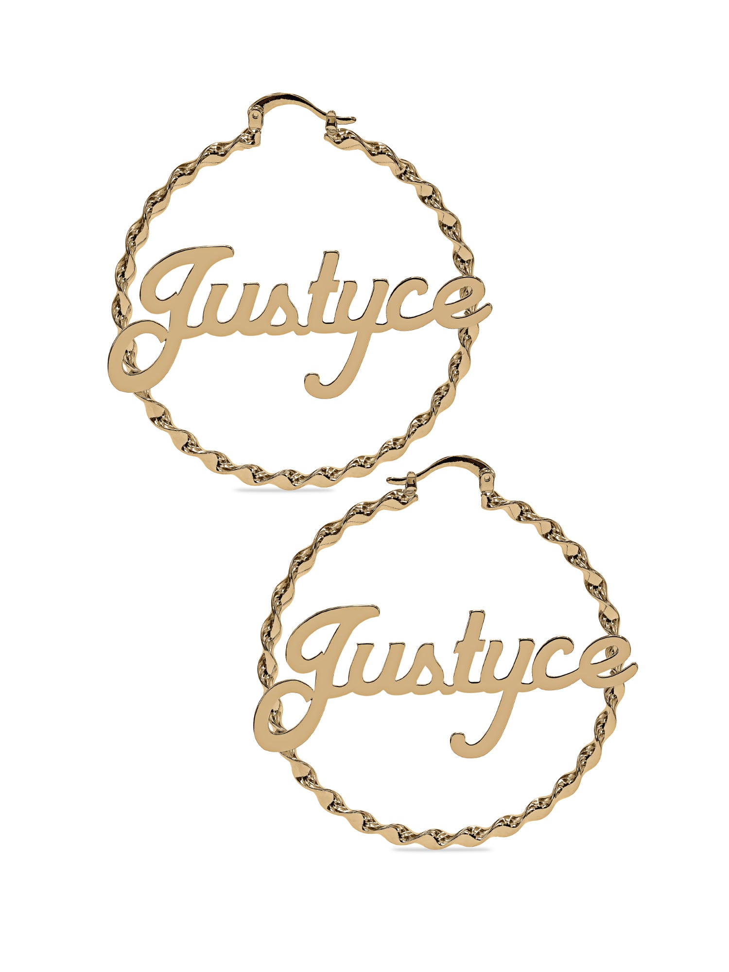 Personalized Script Name Earrings