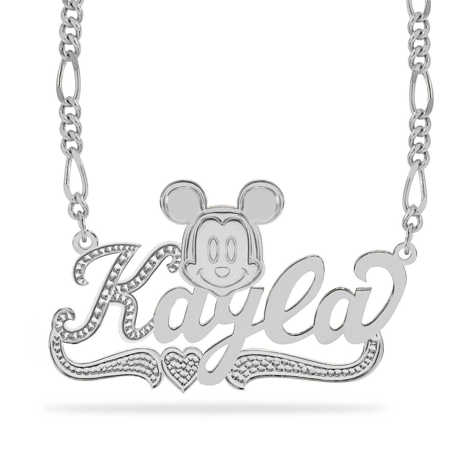 Mickey Mouse Design Single Name Plate