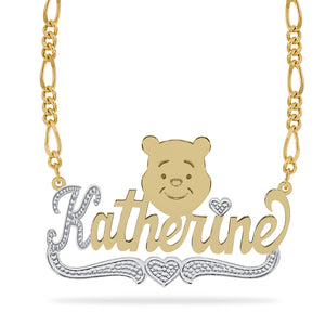 Pooh Design Single Name Plate