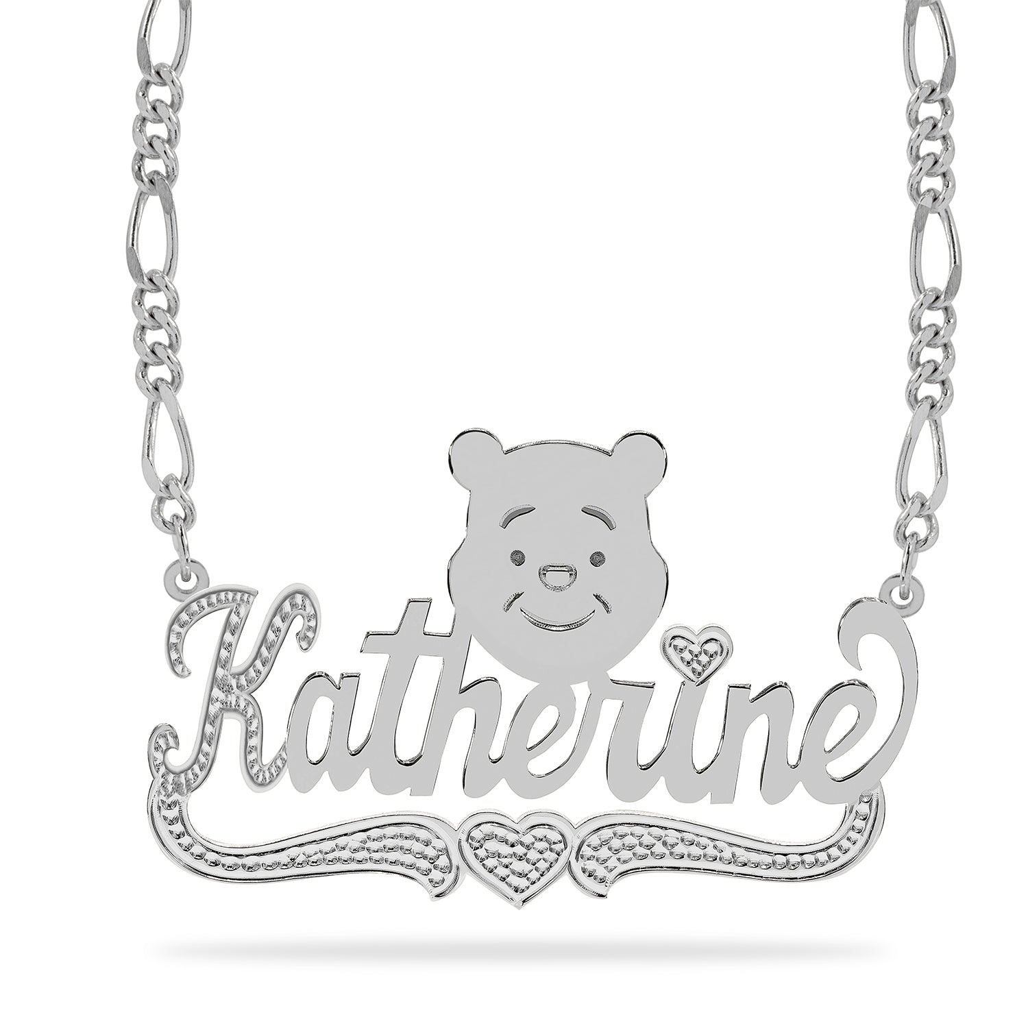 Pooh Design Single Name Plate