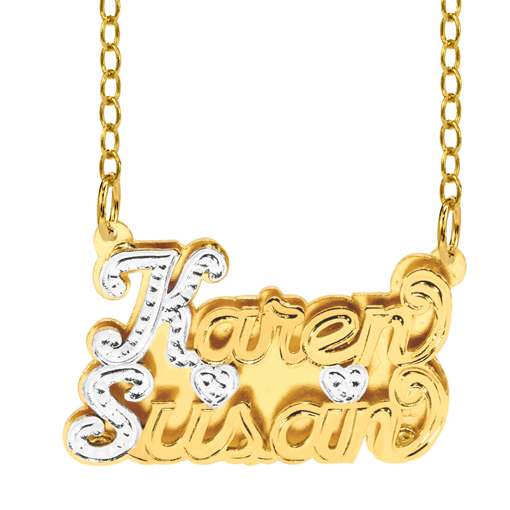 Two Names Necklace