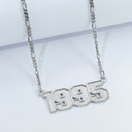 3D YEAR NECKLACE
