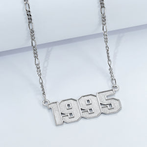 3D YEAR NECKLACE