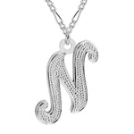 Large Initial Necklace