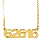 Zip Code Necklace