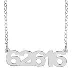 Zip Code Necklace