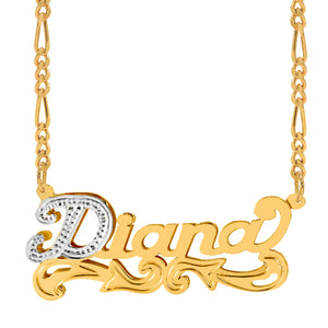 Double Name Necklace Denise