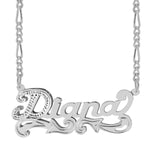 Double Name Necklace Denise