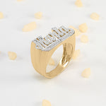 Beading Name Ring