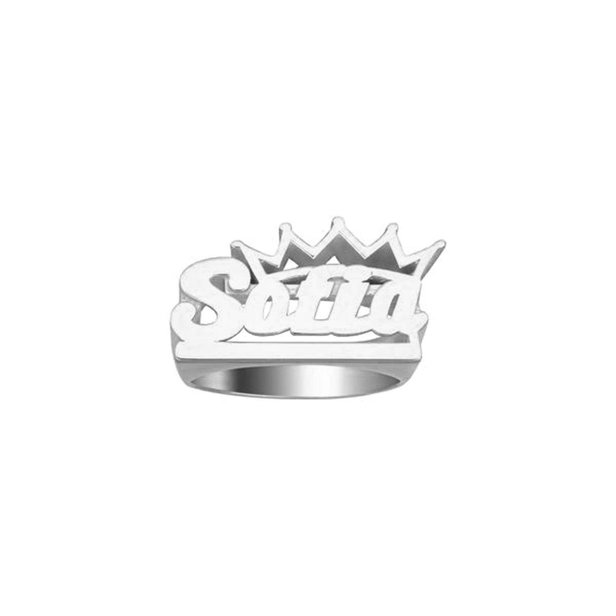 CROWN NAME RING