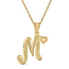 DOUBLE INITIAL NECKLACE