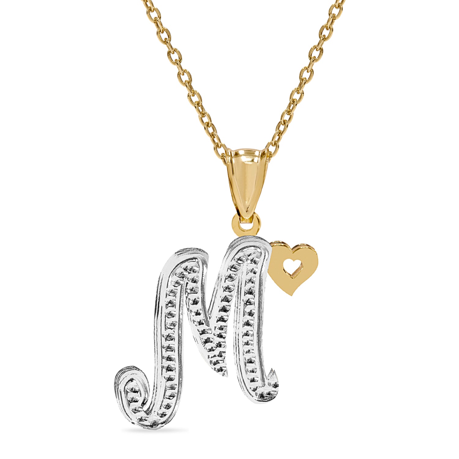 DOUBLE INITIAL NECKLACE