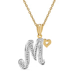 DOUBLE INITIAL NECKLACE