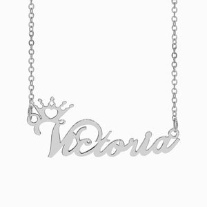 Name Necklace of your Choice with FREE Initial Necklace!