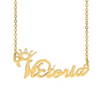 Name Necklace of your Choice with FREE Initial Necklace!