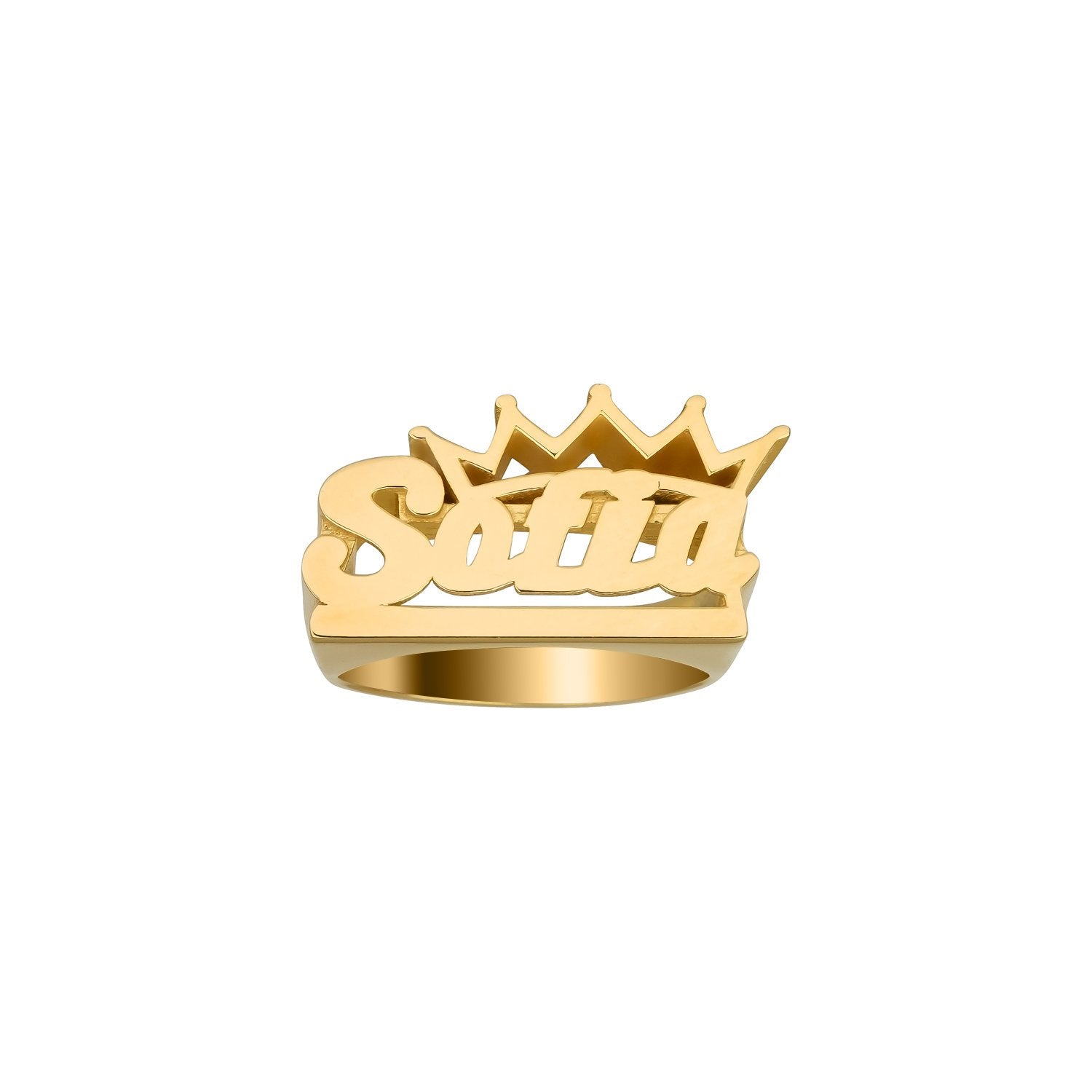 CROWN NAME RING
