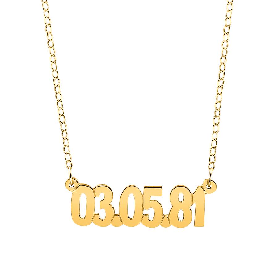 Special Date Necklace