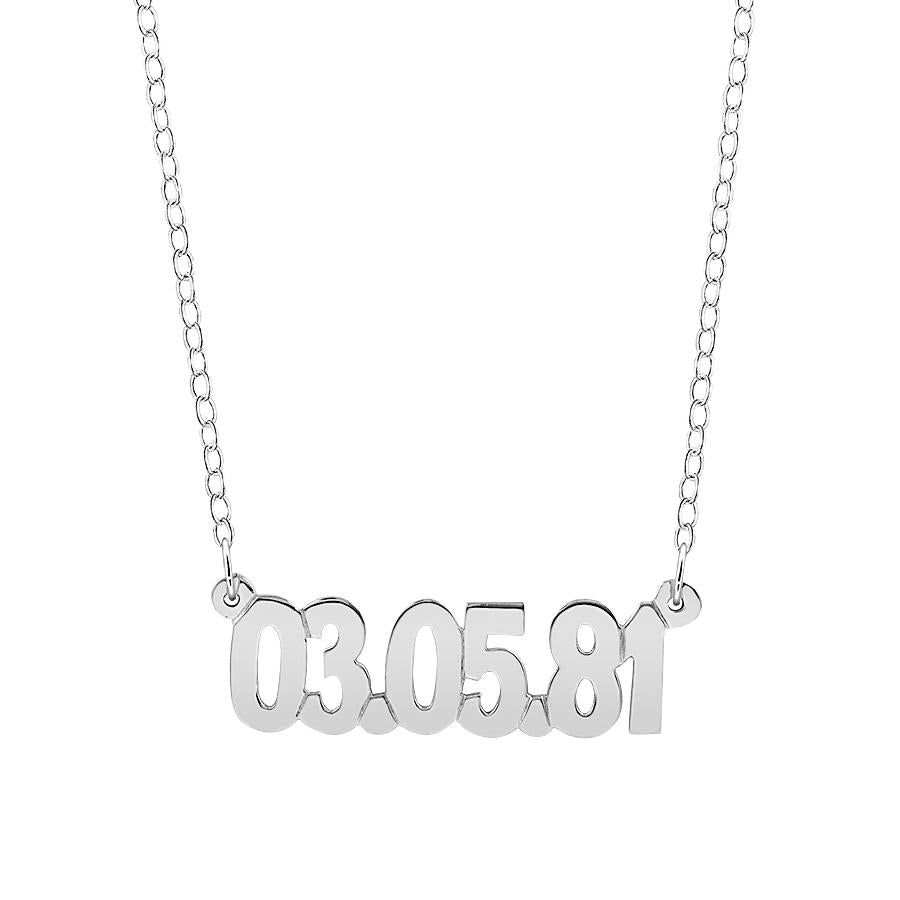 Special Date Necklace