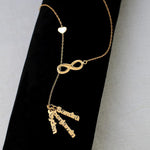 Love Mom with Names Necklace