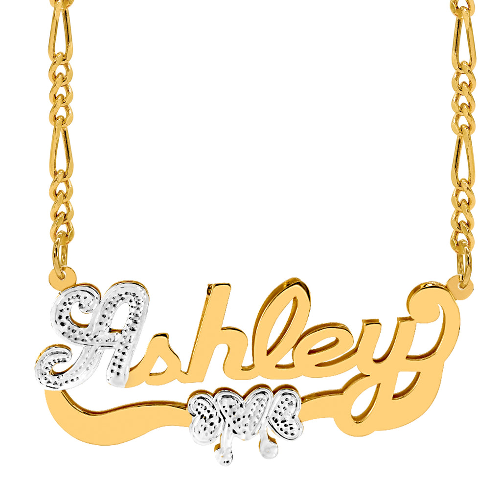 Bow Double Name Plate
