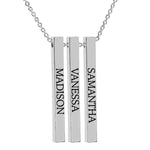 Hanging Name Bar Necklace