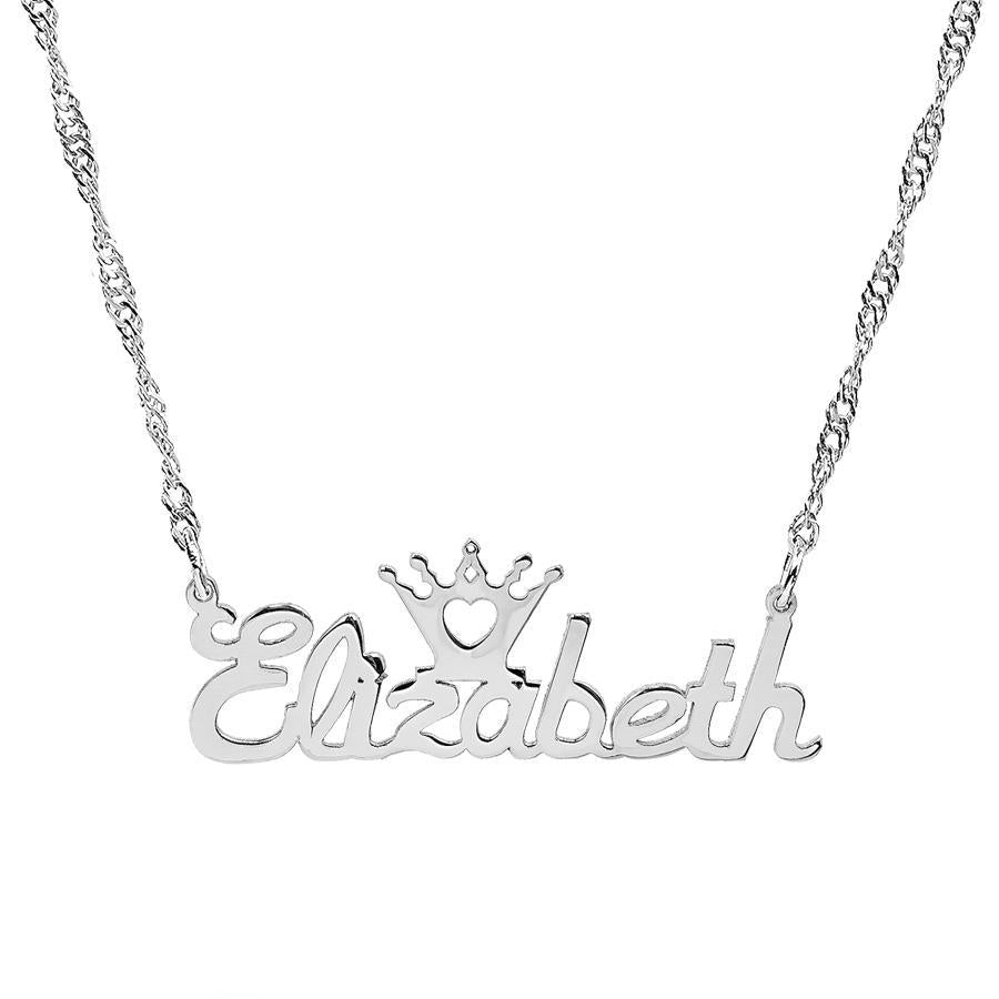 Personalized Crown Name Plate